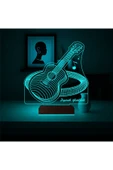 Kirppi 3d Lamba Klasik Gitar Enstrüman Gitarist Hediye Kişiye Özel Masa Gece Lambası KRPP3DK377 - 5