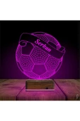 negelsin 3d Lamba Futbolcu Hediye Futbol Top Kişiye Özel Masa Gece Lambası - 5