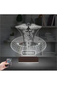 Kirppi 3d Lamba Doktor Hediye Tıp Logo Kişiye Özel Masa Gece Lambası - 2