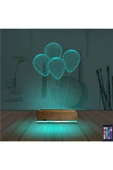 Kirppi 3d Lamba Balon Kutlama Doğum Günü Masa Gece Lambası - 3