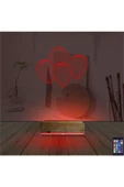Kirppi 3d Lamba Balon Kutlama Doğum Günü Masa Gece Lambası - 7