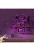 Kirppi 3d Saat Lamba Yunus Balığı V1 Masa Gece Lambası - 11