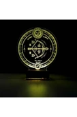Kirppi 3d Lamba Astroloji Yay Burcu Kişiye Özel Masa Gece Lambası - 5