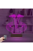 Kirppi 3d Lamba Doktor Hediye Tıp Logo Kişiye Özel Masa Gece Lambası - 4