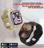 HK 10 Mini Plus 41mm Amoled Ekranlı Akıllı Saat 3 Kordonlu thumbnail 1