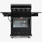 Kenmore PG-40409S0LB-1 Gazlı 4 Ocaklı Barbekü - Siyah - 4