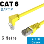 IRENIS CAT6 S/FTP Dirsek Kablo 3 Metre thumbnail 3