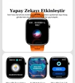 HK 10 Mini Plus 41mm Amoled Ekranlı Akıllı Saat 3 Kordonlu thumbnail 2