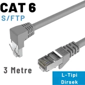 IRENIS CAT6 S/FTP Dirsek Kablo 3 Metre thumbnail 5