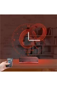 negelsin 3d Lamba Kişiye Özel Saat Sevgiliye Hediye Alyans Yüzük Yıldönümü - 14