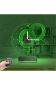 negelsin 3d Lamba Kişiye Özel Saat Sevgiliye Hediye Alyans Yüzük Yıldönümü - 13