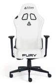 Titanseat Fury Leather White Oyuncu Koltuğu - 2