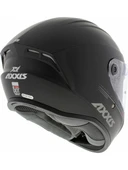AXXIS DRAKEN S SOLID V.2 MAT SİYAH KASK MAT SİYAH - 4