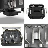 Kenmore KT-R40003-TQ Gazlı 2 Ocaklı Masa Üstü Barbekü - Turkuaz - 6