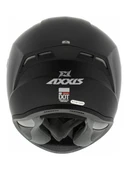 AXXIS DRAKEN S SOLID V.2 MAT SİYAH KASK MAT SİYAH - 3