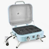 Kenmore KT-R40003-TQ Gazlı 2 Ocaklı Masa Üstü Barbekü - Turkuaz - 4