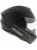AXXIS DRAKEN S SOLID V.2 MAT SİYAH KASK MAT SİYAH - 5