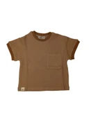 SCE-1438 SERBEND KIDS CEPLİ OVERSİZE ERKEK ÇOCUK TİŞÖRT - 1