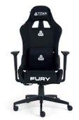 Titanseat Fury Black Kumaş Oyuncu Koltuğu - 1