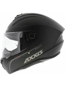 AXXIS DRAKEN S SOLID V.2 MAT SİYAH KASK MAT SİYAH - 2