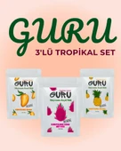 Guru 3'lü Tropikal Set Meyve Kurusu - 1