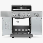 Kenmore PG-40409S0LB Gazlı 4 Ocaklı Barbekü - İnox - 3