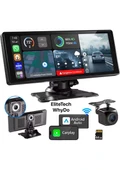 Taşınabilir Kablosuz Carplay ve Android Auto 10.26INÇ Dokunmatik Ekran thumbnail 1