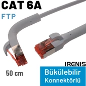 IRENIS 50 cm CAT6A U/FTP 90 Derece Bükülebilir Kablo thumbnail 2