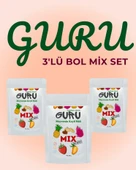 Guru 3'lü Bol Mix Set Meyve Kurusu - 1