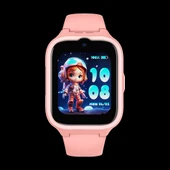 Buff Kids Watch Play 4.5G Sim Kartlı Akıllı Çocuk Saati - Pembe - 1