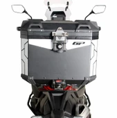 GP KOMPOZİT UNİVERSAL 37 LT ALÜMİNYUM SİYAH MOTOSİKLET ÇANTASI - 2