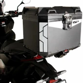 GP KOMPOZİT UNİVERSAL 37 LT ALÜMİNYUM SİYAH MOTOSİKLET ÇANTASI - 4