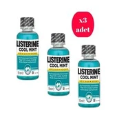 Listerine Ağız Gargarası Cool Mint Nane 95 Ml X3 ADET - 1