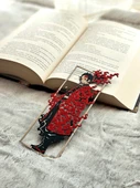 Tanjiro Temalı Kitap Ayracı  İnce ve Renkli Tasarım - 1
