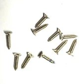 Klips, Menteşe, Ayak, Ağaç, Sunta Vidası 2,2x9,5mm - Nikel 100 Adet - 1