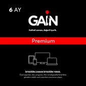 GAIN 6 AYLIK PREMIUM ABONELIK - 1