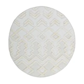 Madu Yumuşak Yuvarlak Krem Halı – Çocuk Odası, Oturma Odası, Salon, Mutfak ve Antre Halısı thumbnail 2