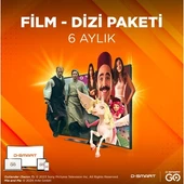 D-SMART GO FİLM-DİZİ PAKETİ 6 AYLIK - 1