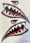 A4 Motosiklet Stickerları – Kendinden Yapışkanlı Dekoratif Etiket Seti - 6