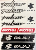A4 Motosiklet Stickerları – Kendinden Yapışkanlı Dekoratif Etiket Seti - 5