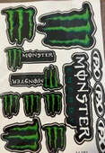 A4 Motosiklet Stickerları – Kendinden Yapışkanlı Dekoratif Etiket Seti - 8