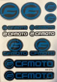 A4 Motosiklet Stickerları – Kendinden Yapışkanlı Dekoratif Etiket Seti - 4