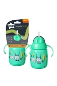 tommee tippee Superstar Kolay Içim Pipetli Alıştırma Bardağı Yeşil 300 Ml - 1