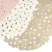 Vantuzlu Kaydırmaz Banyo ve Duş Paspası - Pembe thumbnail 5