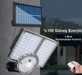 112 Led Güneş Enerjili Kumandalı 3 Çalışma Modlu Çift Başlıklı Iç Veya Dış Mekan Sarkıt Solar Led thumbnail 5