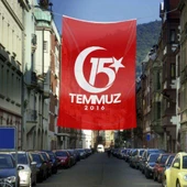 15 Temmuz Demokrasi Bayramı Kutlama Sancağı - 4x6metre Okul Bayrağı, Tören, Hatıra Bayrak - 1