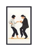 Pulp Fiction  İkonik Film Temalı Dekoratif Hediye Not Kartı & Kartpostal  10x15 - 1