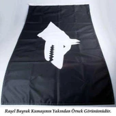 Göğe Bakan Gazi Mustafa Kemal Atatürk İmzalı Portre - Sivil Türk Bayrağı Poster - Bayrak 100x150 cm thumbnail 5