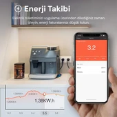 Yeco SP-16 Akıllı Priz, Wi-Fi Uyumlu, Telefonla Kontrol, 16A Akım Koruma, Enerji İzleme, 2 Adet - 5
