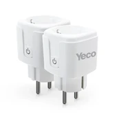 Yeco SP-16 Akıllı Priz, Wi-Fi Uyumlu, Telefonla Kontrol, 16A Akım Koruma, Enerji İzleme, 2 Adet - 8
